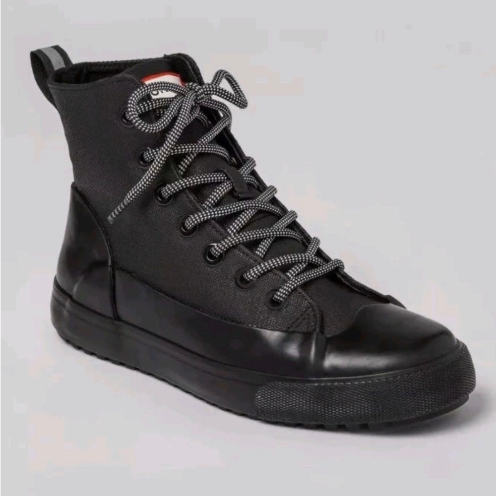 Black High-Top Men's Sneakers